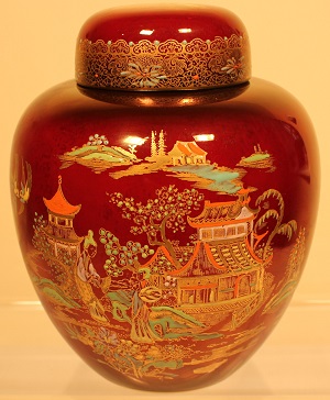 Carlton Ware Mikado Ginger Jar